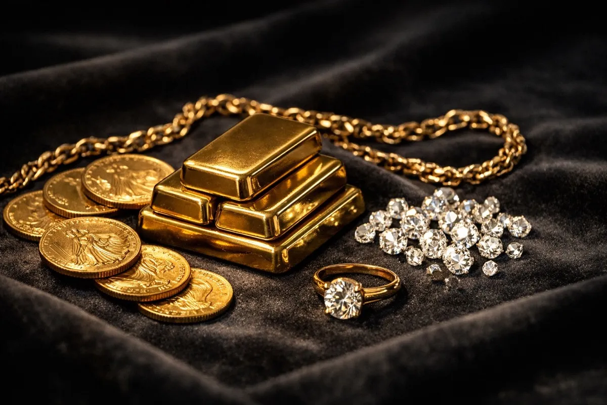 Gold bars, coins, diamonds and jewelry — Cash 4 Gold Trading Post buys it all